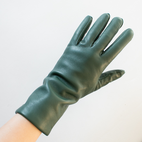ラムスキングローブ BOTTLE GREEN（女性用手袋）／RANDERS HANDSKER