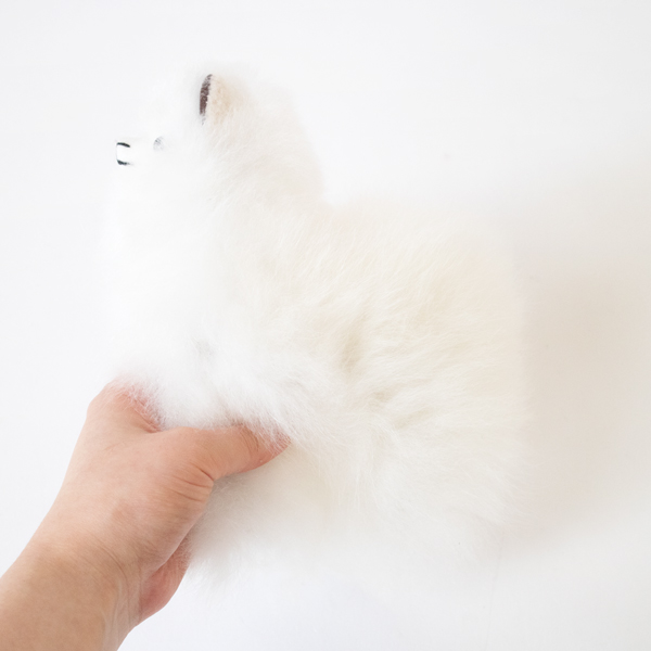 サイズ感(ALPACA WHITE)