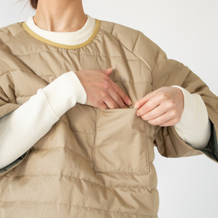 コットンピーチダウンプルオーバー／NANGA（ナンガ）｜愛着を持って