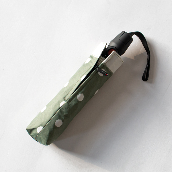 ワンタッチ折りたたみ傘 T.220 Dot Art Aloe