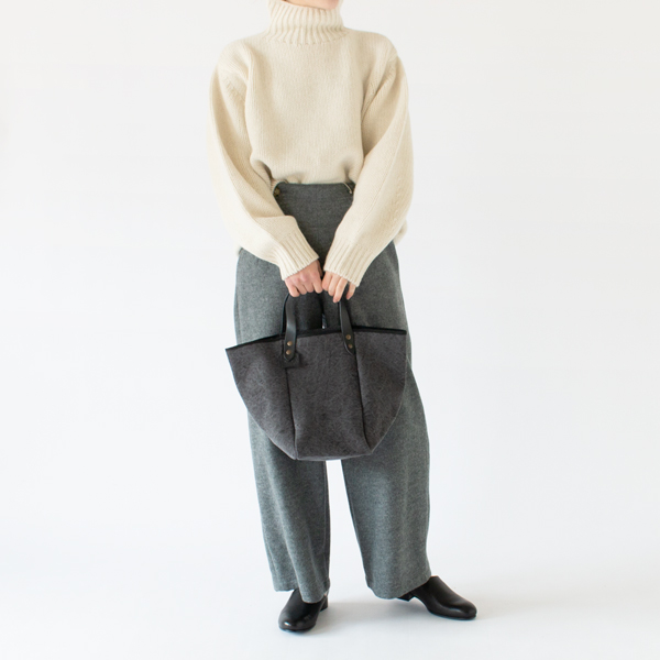 身長162cm・別注 COTTON WASHED BLACK