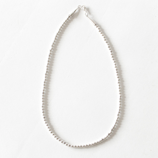 Ericka Nicolas Begay 4mm 45cmナバホパールネックレス ERICKA NICOLAS BEGAY【4mm/45cm Shiny navajo pear