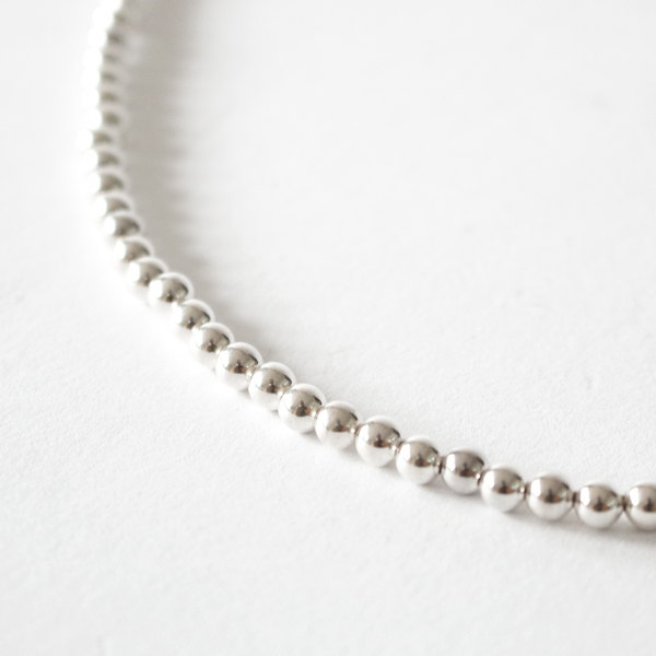 ナバホパールネックレス(4mm/全長50cm)