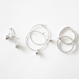 NAVAJO PEARL EARRINGS
