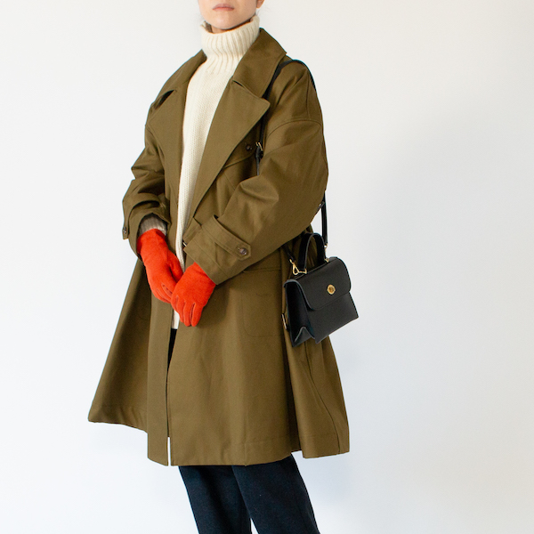 身長：162cm(KHAKI)