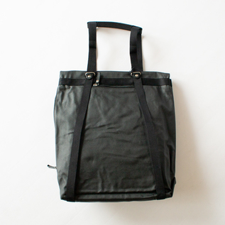 未使用品！ クエスション デイパック ウォッシュドブラック 3way 送料無料！ DayTote／QWSTION（クエスション）｜愛着を持ってずっと使いたいモノを