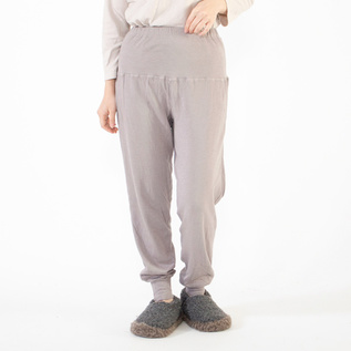 【希少】うさとの服シルク パンツ シルク混 なめらかリラックスパンツ／ao（アオ）｜愛着を持ってずっと