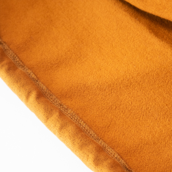 内側は裏毛スウェット素材です(BROWN)
