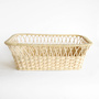 Wicker basket square type Yarai