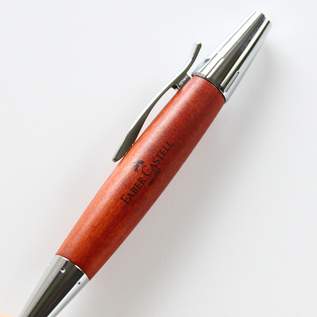 ファーバーカステル Emotion Wood and Chromium ballpoint pen／FABER-CASTELL