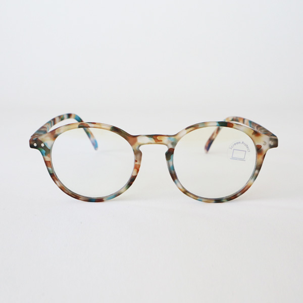 ブルーライトカット付リーディンググラス D-BLUE TORTOISE（グラスコード付き）