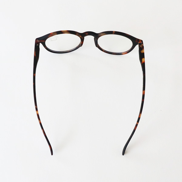 ブルーライトカット付リーディンググラス D-TORTOISE（グラスコード付き）