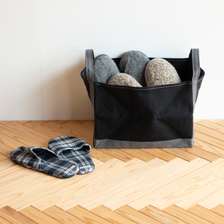 スリッパを入れておくのにもおすすめです(BLACK) スリッパを入れておくのにもおすすめです(BLACK)