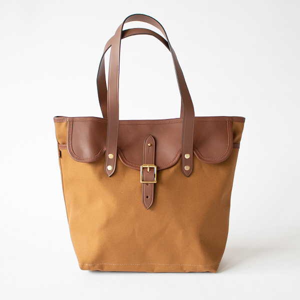 TWILL TALL TOTE(TAN)