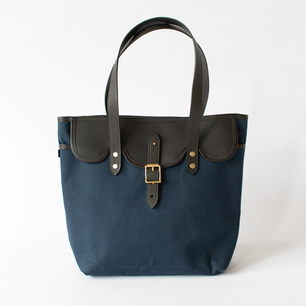 TWILL TALL TOTE(NAVY)