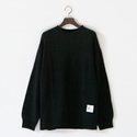 TOVE スウェットロングスリーブ BLACK