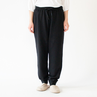 ニュートラルワークス　スウェットパンツ S 黒 TOVE スウェットロングパンツ BLACK／NEUTRALWORKS（ニュートラル