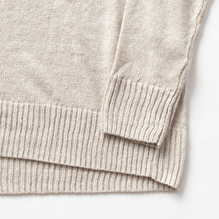 袖と裾のリブ(BEIGE) 袖と裾のリブ(BEIGE)