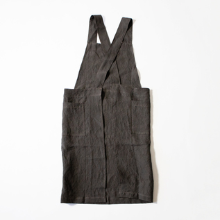 リネンエプロン ATEIL(CHARCOAL) リネンエプロン ATEIL(CHARCOAL)