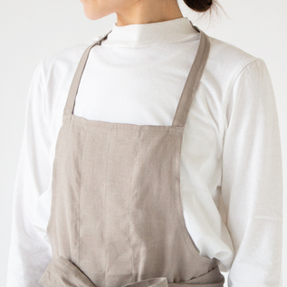 品よく着こなせるエプロンです(GREY) 品よく着こなせるエプロンです(GREY)