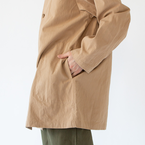 ポケット付き(BEIGE・身長162cm)