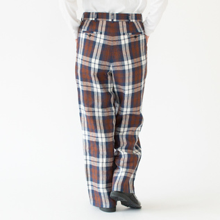 リネンパンツ IRISH LINEN TROUSERS ／ONEIL OF DUBLIN（オニール