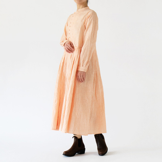 アシンメトリー バンドカラーワンピース／HAVERSACK（ハバーサック