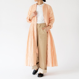 アシンメトリー バンドカラーワンピース／HAVERSACK（ハバーサック