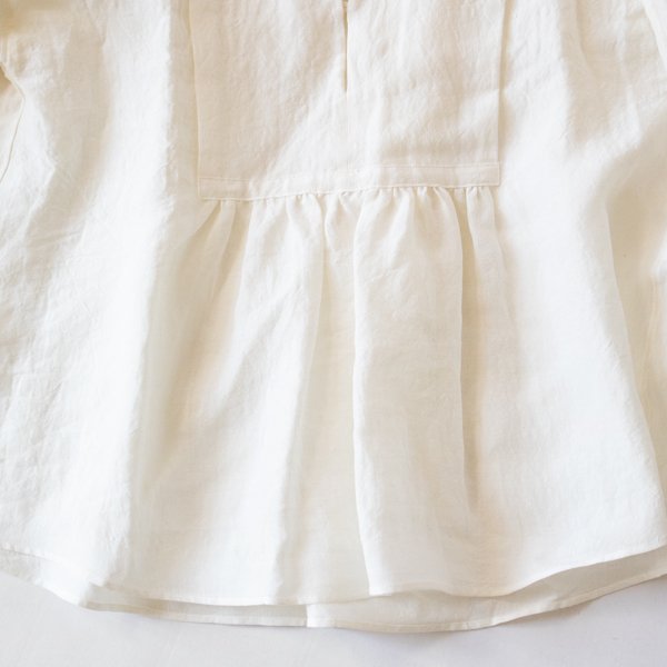 ボサム下のギャザー(WHITE) ボサム下のギャザー(WHITE)