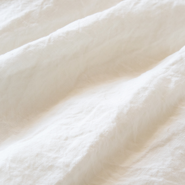 リネンの軽やかな生地(WHITE) リネンの軽やかな生地(WHITE)