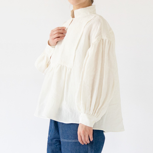 スタンドカラープルオーバー ボサムシャツ／HAVERSACK（ハバーサック