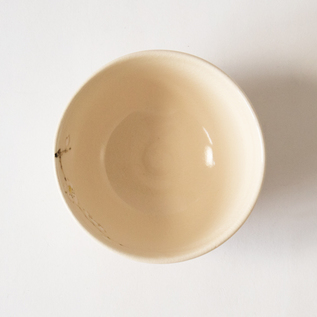 抹茶碗 紅白枝梅／西川貞三郎商店（にしかわていざぶろうしょうてん