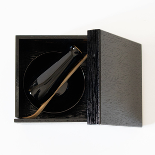 茶道具　備前焼　竹子窯　西川政美作　茶入　仕覆付　共箱　V　R6651 茶道具 備前焼 竹子窯 西川政美作 茶入 仕覆付 共箱 V R6651 茶道具