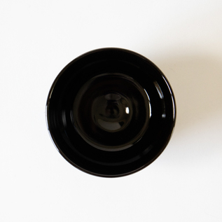 愉茶箱 黒釉白点紋／西川貞三郎商店（にしかわていざぶろうしょうてん