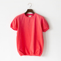 クルーネック ショートスリーブTシャツ RED