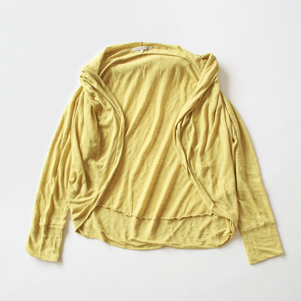 ボレロカーディガン(LIME YELLOW)
