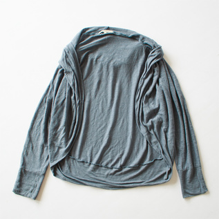 ボレロカーディガン(BLUE GRAY) ボレロカーディガン(BLUE GRAY)