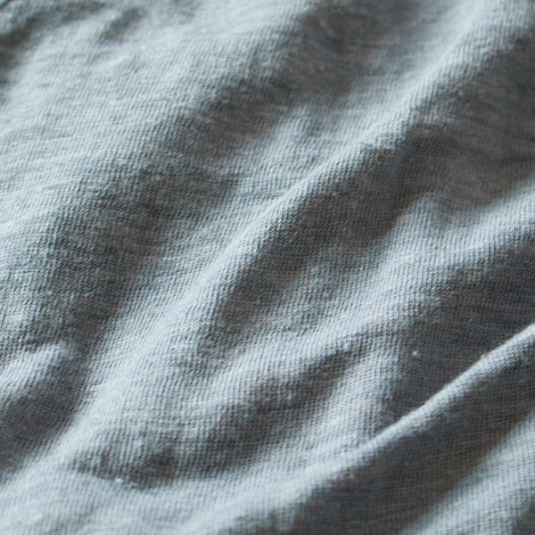 タンブラー乾燥にかけ膨らみを出しています(BLUE GRAY)