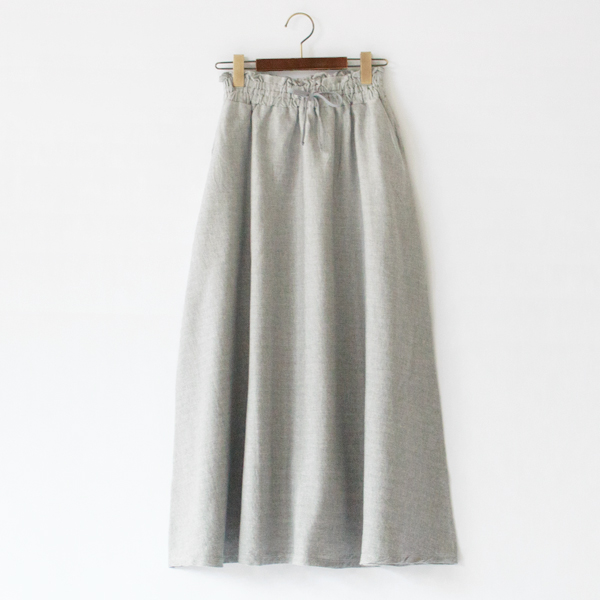 ギャザースカート(TOP GRAY)