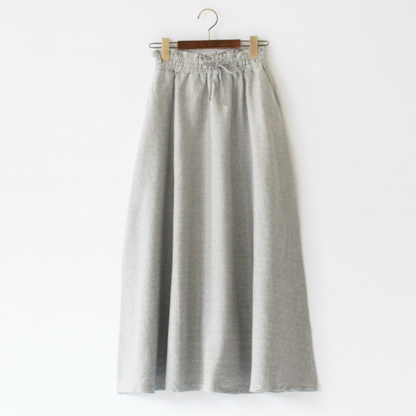 ギャザースカート(TOP GRAY)