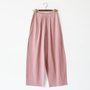 WIDE TAPERED PANTS WITH TUCK