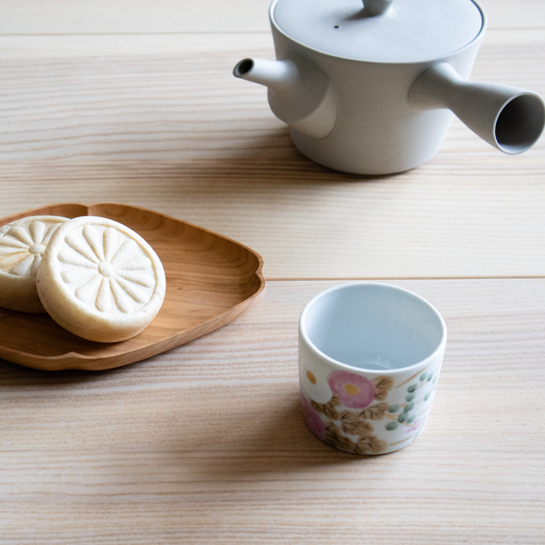 ゆっくりとお茶をする時間に