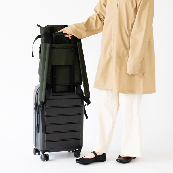 同シリーズのTexel Cabin Trolleyに装着できます(03 Green)