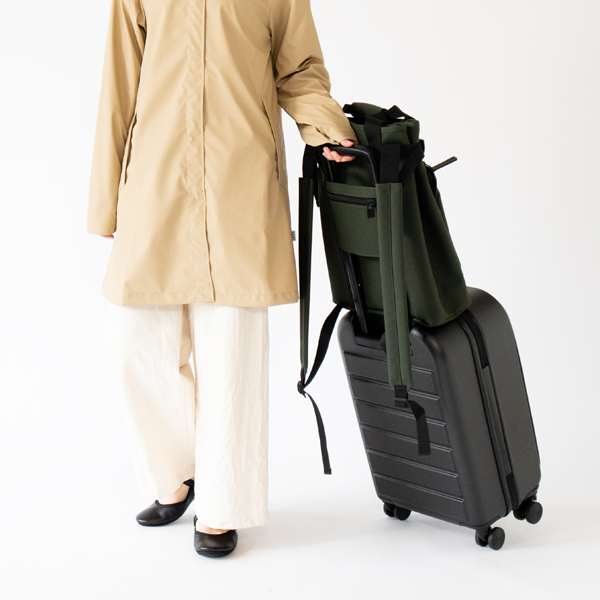 同シリーズのTexel Cabin Trolleyに装着できます(03 Green)