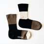 MEN COTTON LINEN PANEL MIX SOCKS