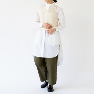 TEXTURED VEST （コットンベスト）／Nido（ニド）｜愛着を持ってずっと