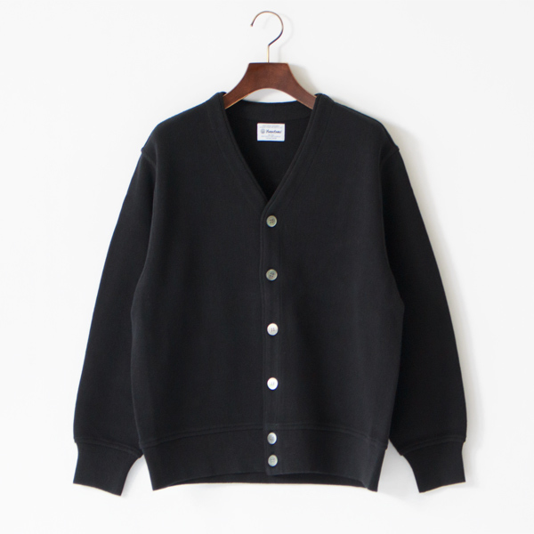 コットンニットカーディガン GIMA COTTON KNIT C/D(BLACK)