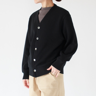 GIMA COTTON KNIT CARDIGAN／YONETOMI NEW BASIC / Shop ZUTTO for the