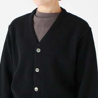 GIMA COTTON KNIT CARDIGAN／YONETOMI NEW BASIC / Shop ZUTTO for the
