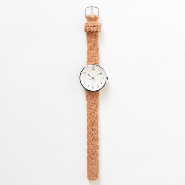 ARNE JACOBSEN 腕時計 mina perhonen STATION(BROWN)